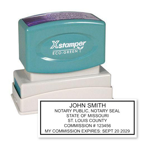 N18 Missouri Notary Stamp Xstamper Online 0459