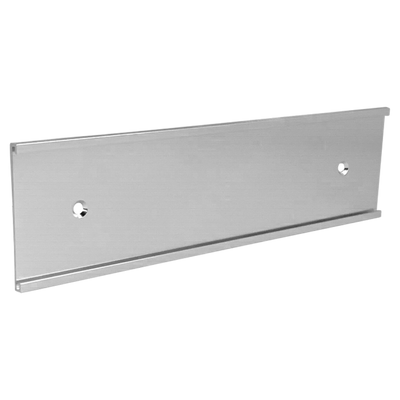 2x8 Silver Metal Wall Holder